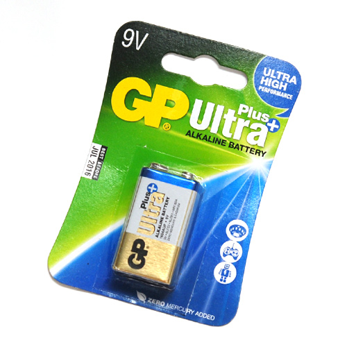 Picture of GP Ultra Plus Alkaline battery 9V 1604AUP-U1 : All Kind of Batteries Distributors, Watch Batteries, Battery with affordable price based in Malaysia.